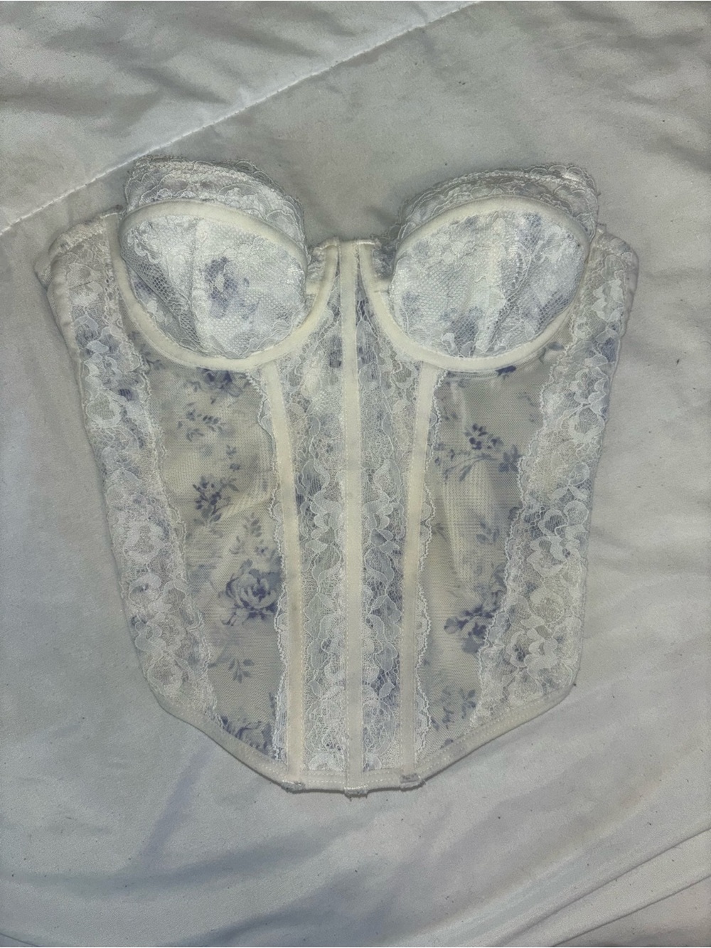 Garage Chrishell Lace Mesh Bustier - Picture 4 of 4